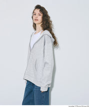 柔軟太空棉寬版連帽外套