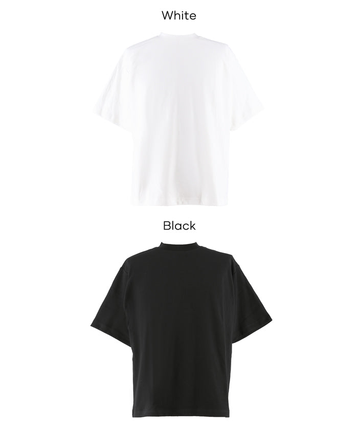 棉質雙層織短袖TEE