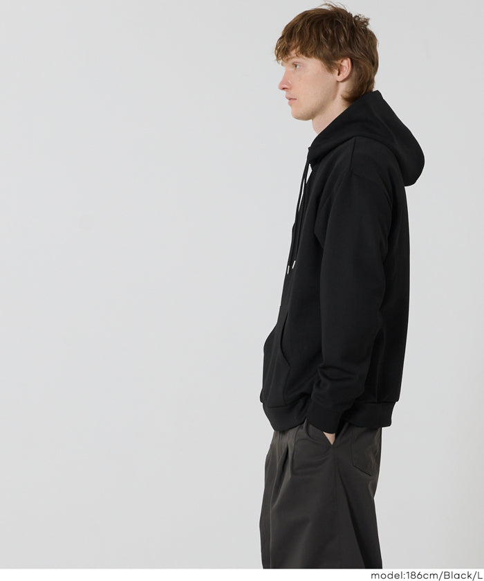 柔軟太空棉寬版連帽上衣