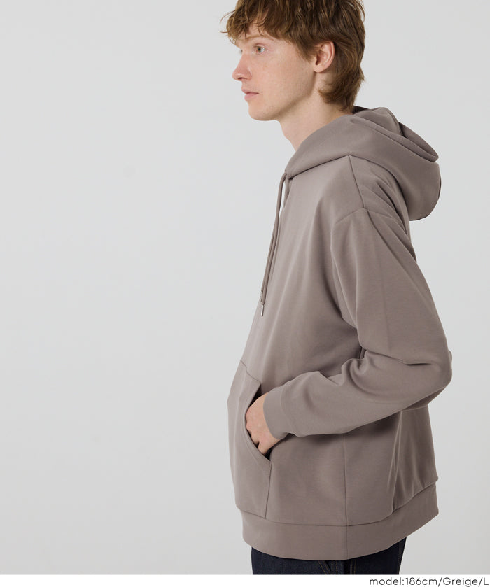 柔軟太空棉寬版連帽上衣