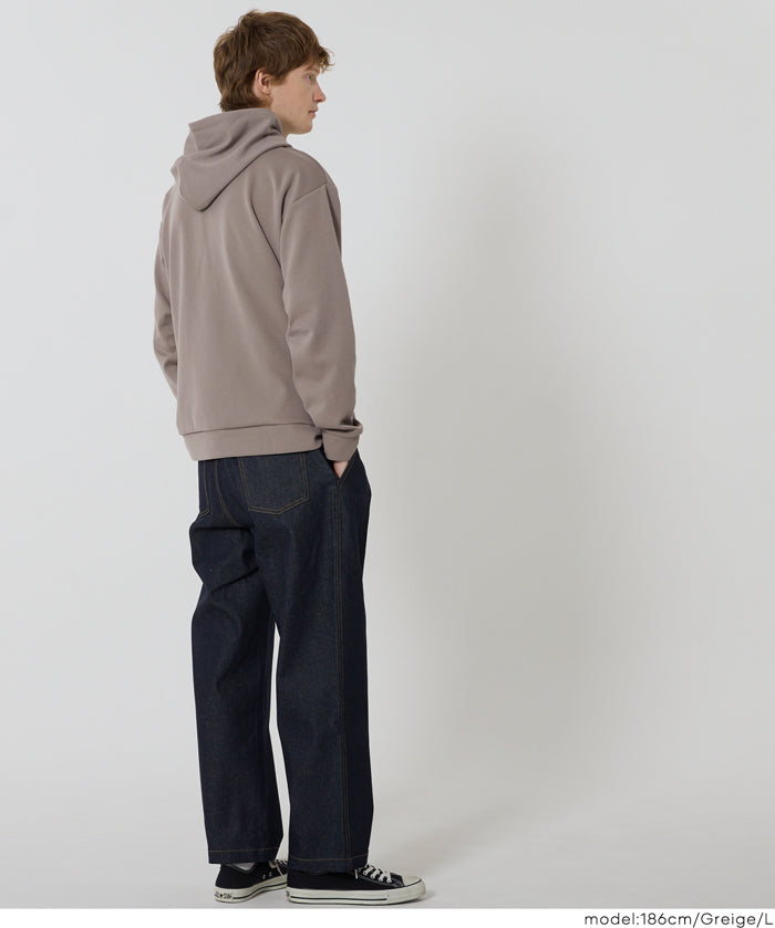 柔軟太空棉寬版連帽上衣