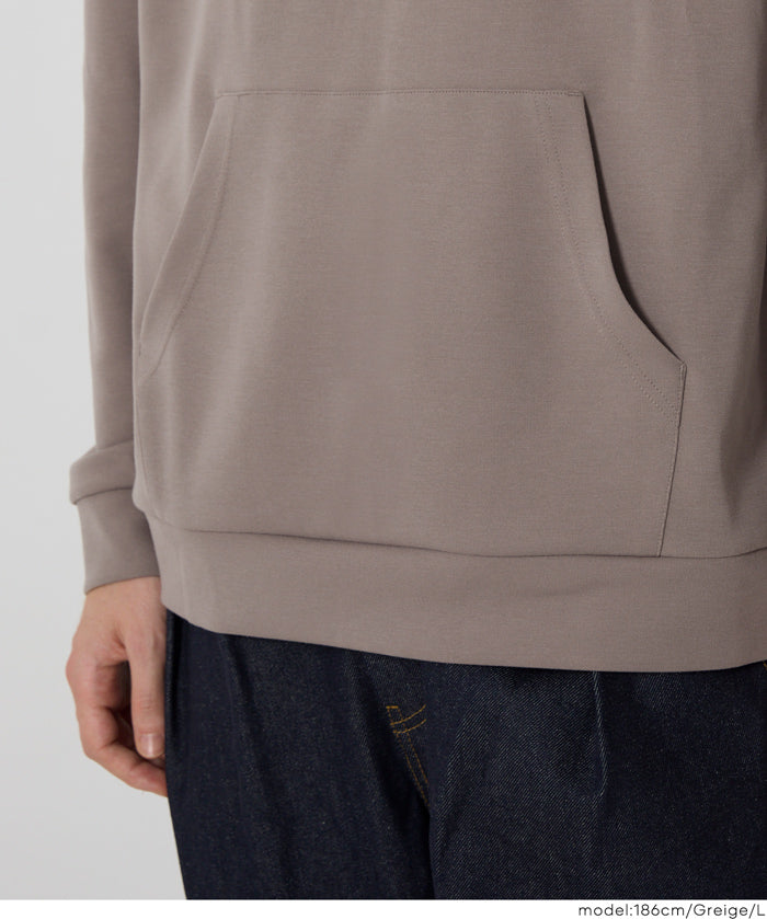 柔軟太空棉寬版連帽上衣