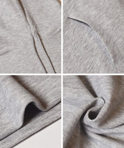 柔軟太空棉寬版連帽上衣