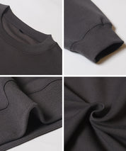 柔軟太空棉刺繡大學T