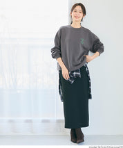 柔軟太空棉刺繡大學T