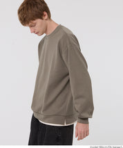 假兩件柔軟太空棉大學T