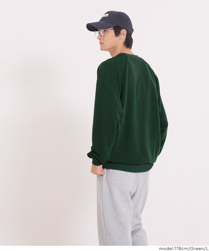 EAZY TEX 拉格蘭袖大學T