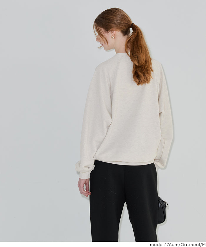 EAZY TEX 拉格蘭袖大學T