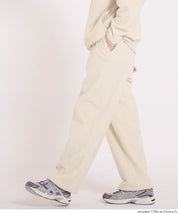 抓毛絨抽繩長褲