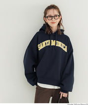 內刷毛刺繡LOGO帽T