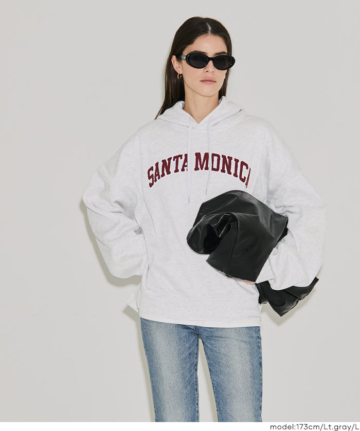 內刷毛刺繡LOGO帽T