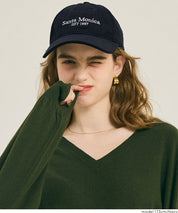 燈芯絨LOGO棒球帽