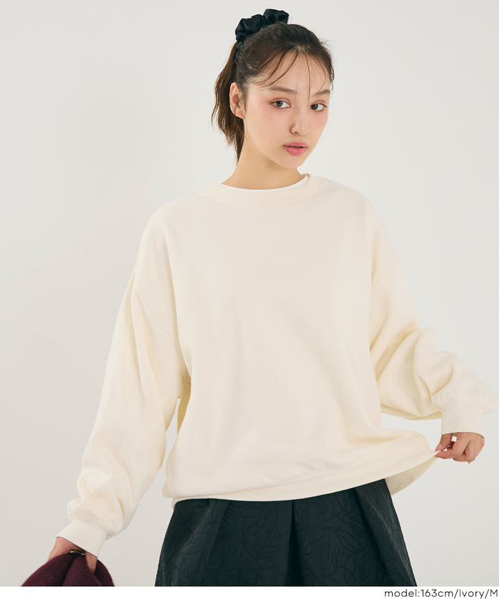 保暖內刷毛大學T