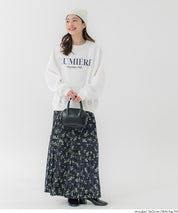 內刷毛插肩袖LOGO大學T