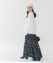 內刷毛插肩袖LOGO大學T