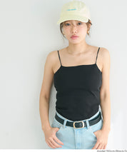 一字美背罩杯細肩帶背心 OUT BRA