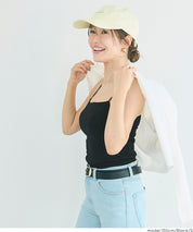 一字美背罩杯細肩帶背心 OUT BRA