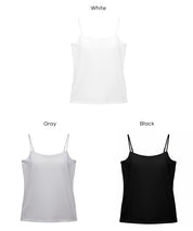 一字美背罩杯細肩帶背心 OUT BRA