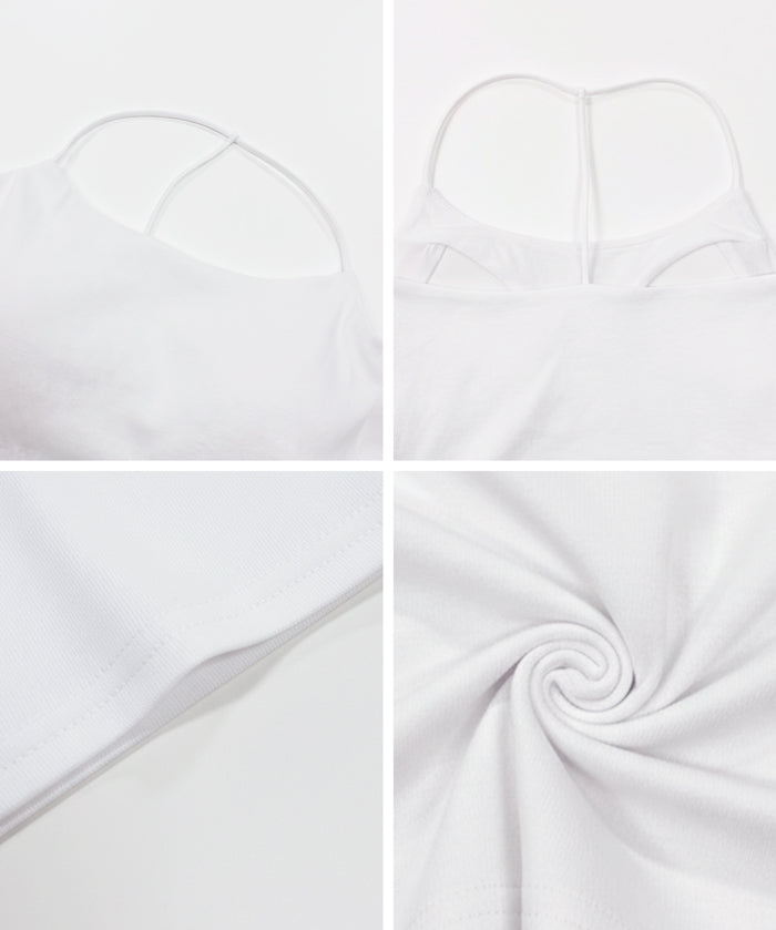 T字造型帶罩背心 OUT BRA
