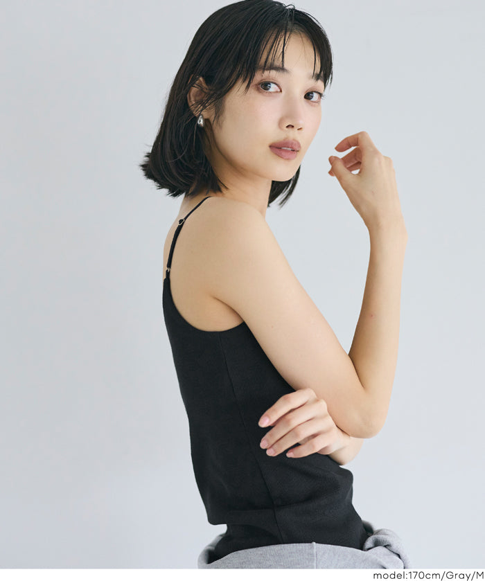 胸墊細肩帶背心 OUT BRA