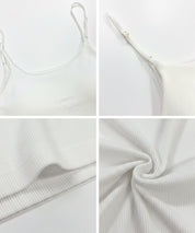 胸墊細肩帶背心 OUT BRA