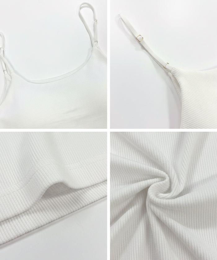 胸墊細肩帶背心 OUT BRA