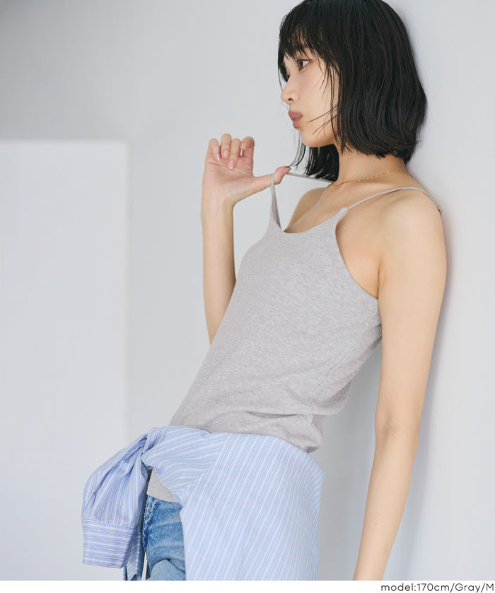 胸墊細肩帶背心 OUT BRA