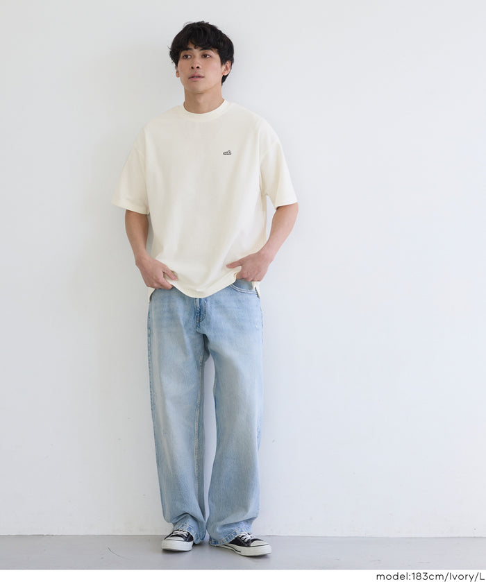 珠地織小刺繡上衣