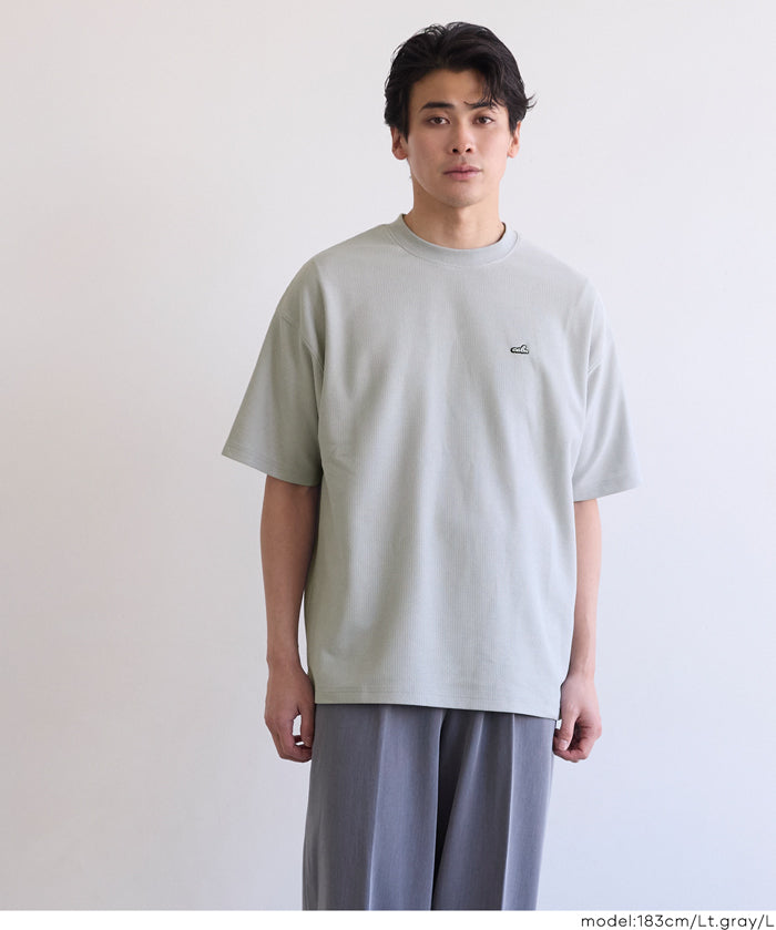 珠地織小刺繡上衣