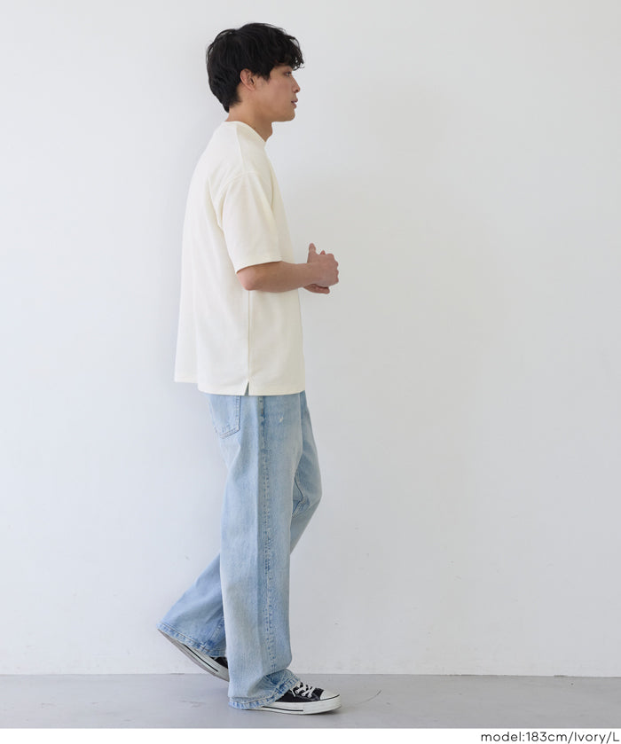 珠地織小刺繡上衣