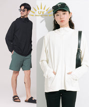 男女皆宜 抗UV防曬連帽外套