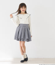 童裝 羅紋愛心鈕扣上衣