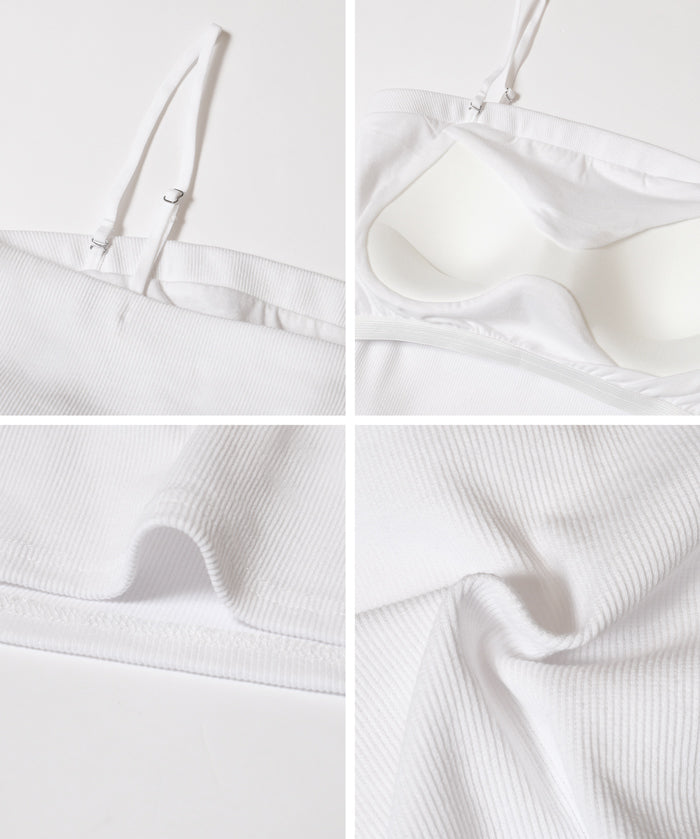 2way平口胸墊背心 OUT BRA
