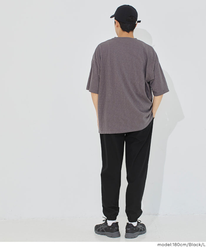 4WAY彈力束口褲