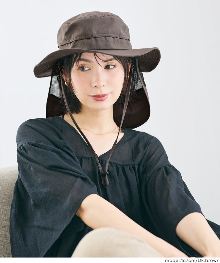 抗UV防曬潑水漁夫帽