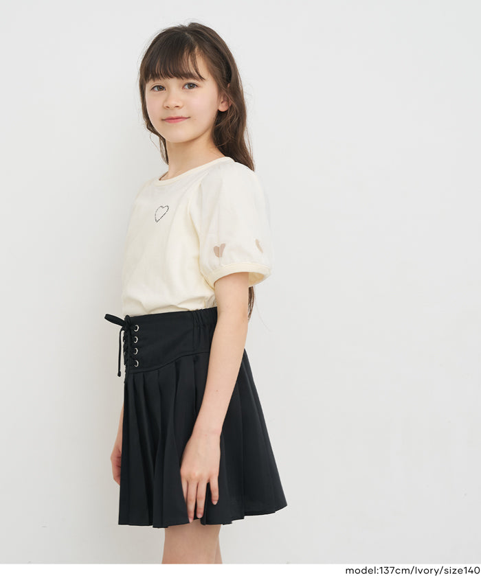 童裝 袖口愛心上衣