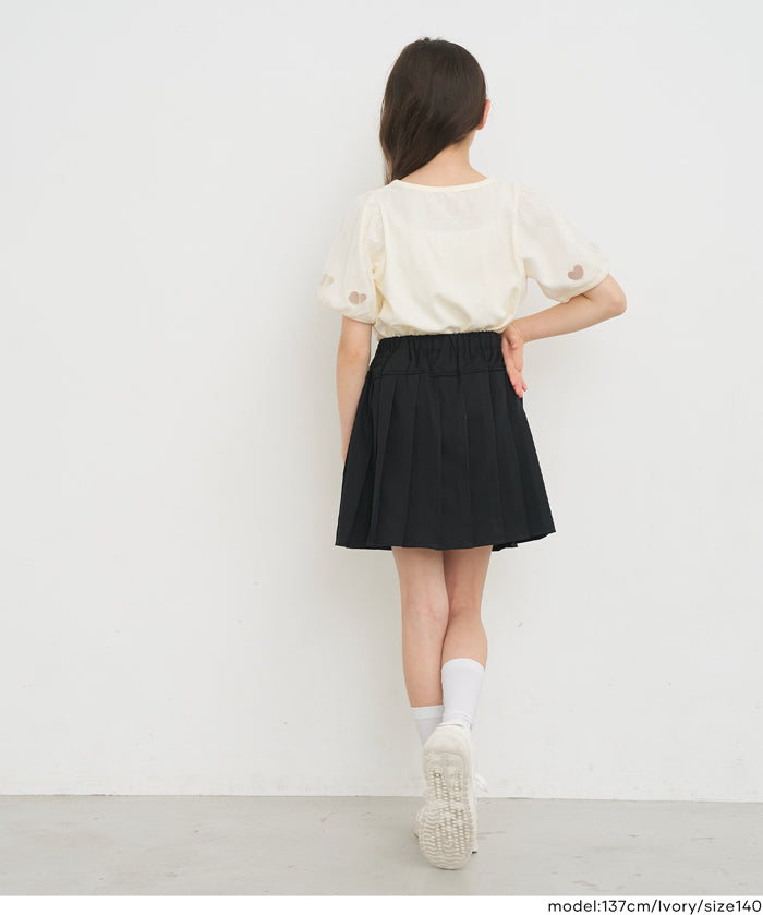 童裝 袖口愛心上衣
