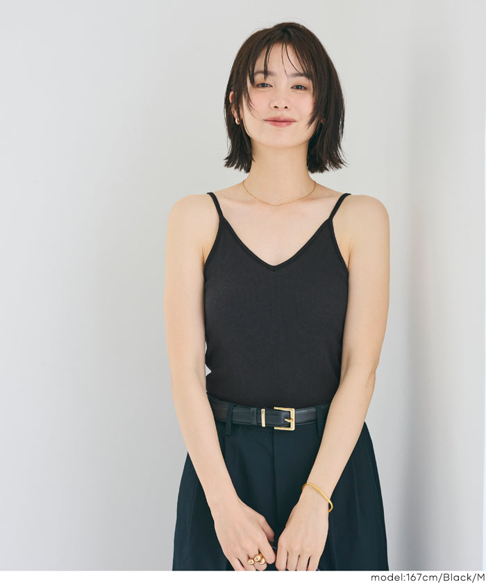 露背V領帶胸墊背心 OUT BRA