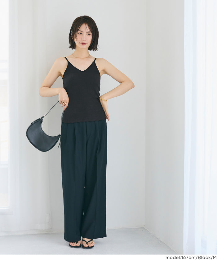 露背V領帶胸墊背心 OUT BRA