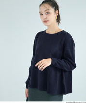 珍珠點綴針織娃娃上衣