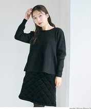 珍珠點綴針織娃娃上衣