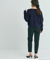 金扣長袖針織開衫