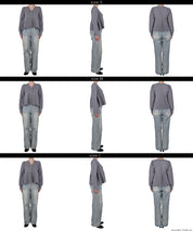 細閃針織V領開衫