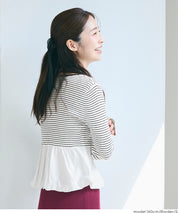 氣球下襬針織娃娃上衣