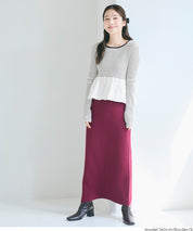 氣球下襬針織娃娃上衣