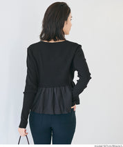 氣球下襬針織娃娃上衣