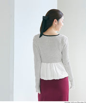 氣球下襬針織娃娃上衣