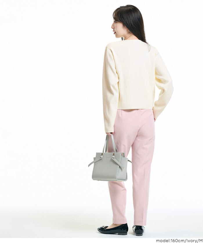 造型金扣氣質針織外套