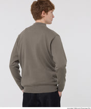 棉感立領針織上衣