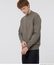 棉感立領針織上衣